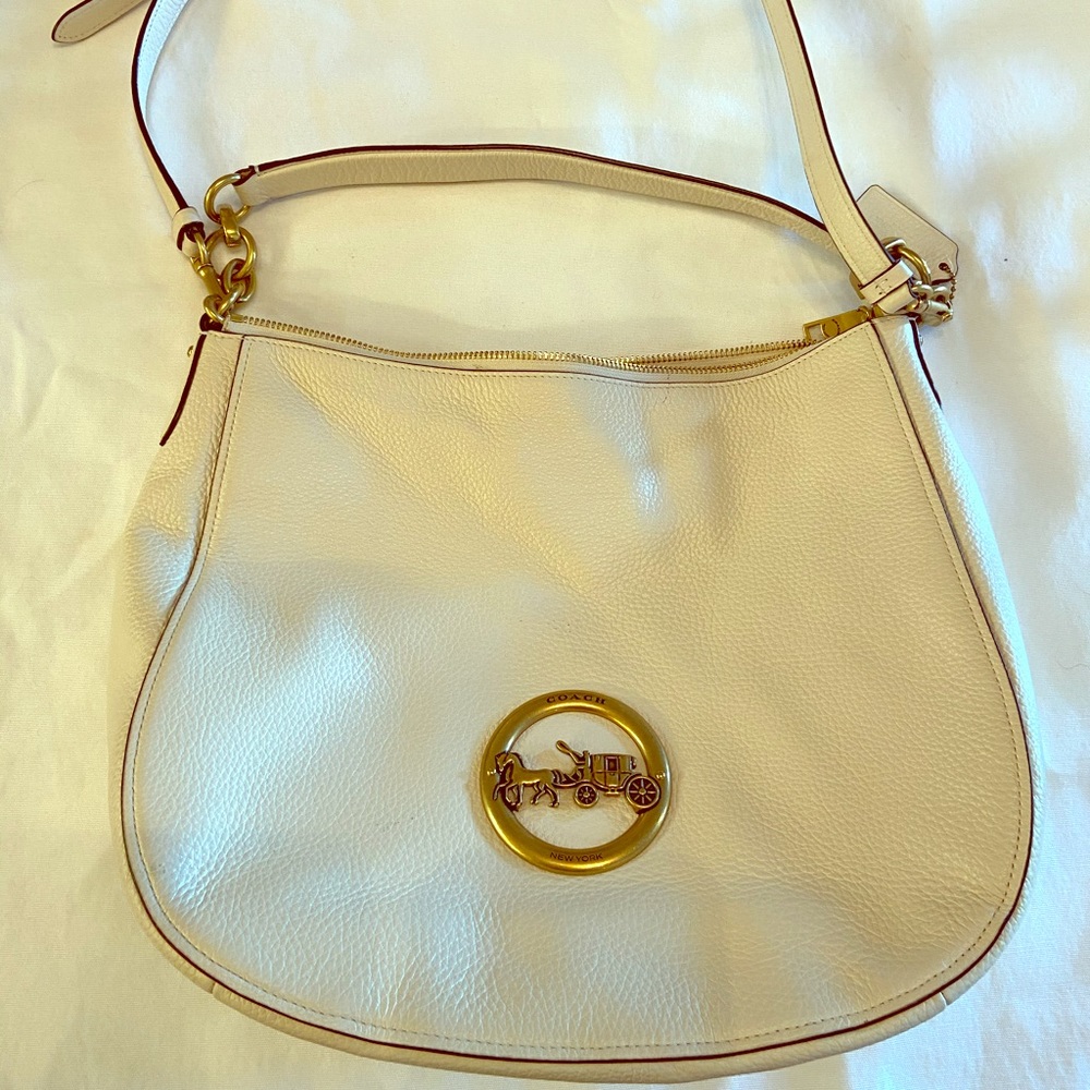 Coach leather purse